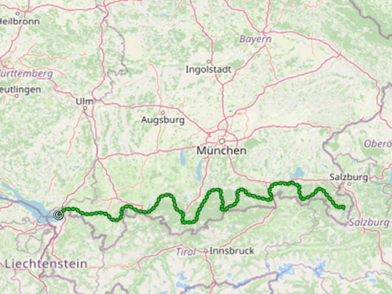 Deutsche Alpenstraße Ferienstraße für Auto & Fahrrad Urlaub