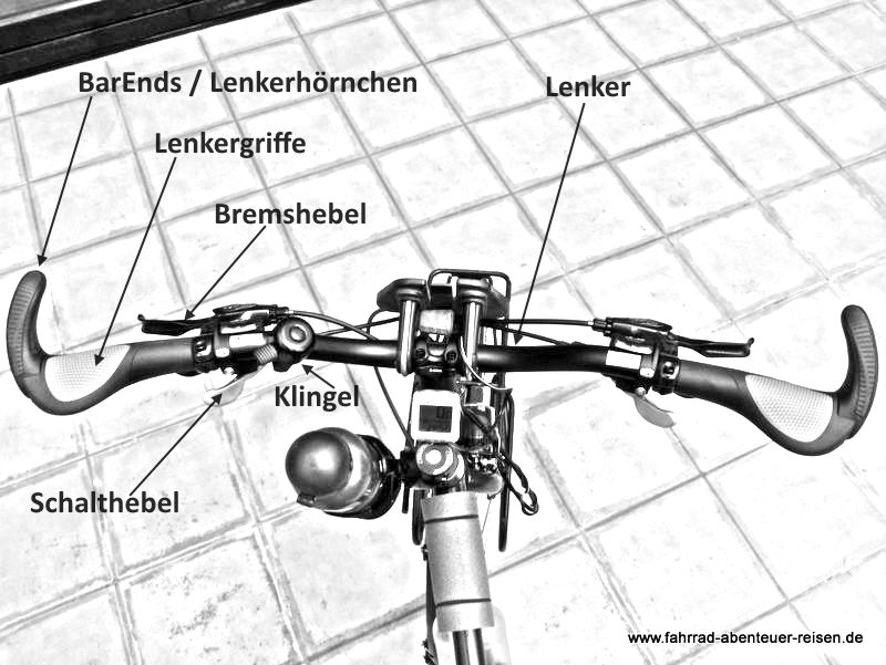 Fahrradteile Bezeichnung: Bauteile-Benennung + Fachausdrücke