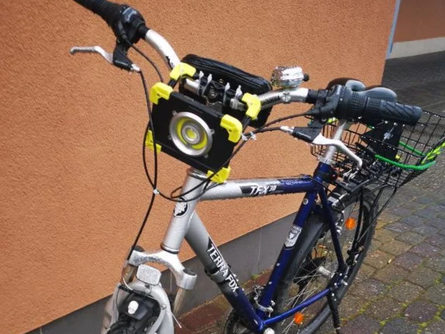 Fahrrad Halogen Rücklicht Lampe für Schutzblech hinten Dynamo